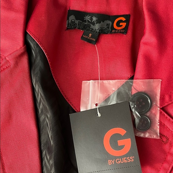 Guess Vibrant Red Blazer - Picture 2 of 15